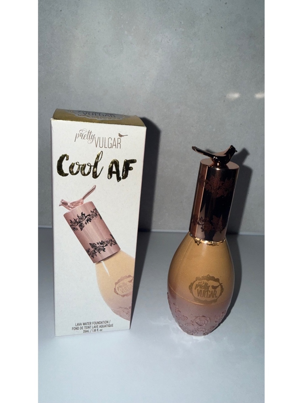 Pretty Vulgar Cool AF Lava Water Foundation 35ml / 1.18oz Full Coverage Matte